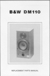 Thumbnail B&W DM-110 Bowers & Wilkins , Service Manual Thumbnail B&W DM-110 Bowers & Wilkins , Service Manual