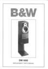 Thumbnail B&W DM-1800 Bowers & Wilkins , Service Manual Thumbnail B&W DM-1800 Bowers & Wilkins , Service Manual