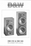 Thumbnail B&W DM-320 Bowers & Wilkins , Service Manual
