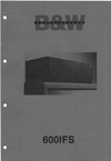 Thumbnail Bowers & Wilkins B&W DM-600-IFS , Service Manual Thumbnail Bowers & Wilkins B&W DM-600-IFS , Service Manual