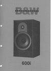 Thumbnail Bowers & Wilkins B&W DM-600i  , 600 series , Service Manual 