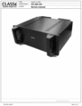 Thumbnail Classe CA-151 Power Amplifier , Original Service Manual