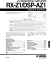Thumbnail Yamaha DSP-AZ1 , RX-Z1 Service-Workshop Manual for repair