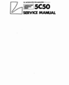 Thumbnail Luxman  5C50 or 5-C-50 Preamplifier , Service-Repair Manual