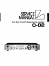 Thumbnail Luxman  C-02 Preamplifier , Service-Repair Manual