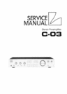 Thumbnail Luxman  C-03 Preamplifier , Service-Repair Manual