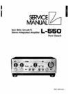 Thumbnail Luxman  L-550 amplifier , Service-Repair Manual