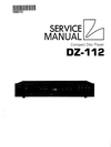 Thumbnail Luxman DZ-112 CD Player , Original Service Manual Thumbnail Luxman DZ-112 CD Player , Original Service Manual