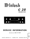 Thumbnail McIntosh C-28 , Original Service manual