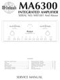 Thumbnail McIntosh MA-6300 , Original Service Manual