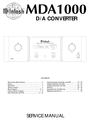 Thumbnail McIntosh MDA-1000 , Original Service Manual