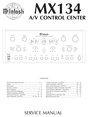 Thumbnail McIntosh MX-134 , Original Service Manual Thumbnail McIntosh MX-134 , Original Service Manual