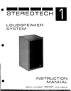 Thumbnail McIntosh Stereotech-2 , Original Service Manual