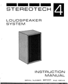Thumbnail McIntosh Stereotech-4 , Original Service Manual