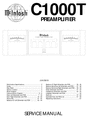 Thumbnail McIntosh C-1000T before sn WH1000 , Original Service Manual