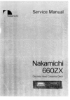 Thumbnail Nakamichi 660 ZX  Original Service Manual