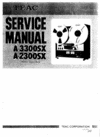 Thumbnail Teac A-2300SX & A-3300SSX reel tape recorder Service Manual