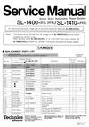 Thumbnail Technics SL-1400 , SL-1410 Turntable , Service Manual Thumbnail Technics SL-1400 , SL-1410 Turntable , Service Manual