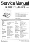 Thumbnail Technics SL-5300 , SL-5310 Turntable , Service Manual Thumbnail Technics SL-5300 , SL-5310 Turntable , Service Manual