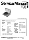 Thumbnail Technics SL-D2 Turntable , Service Manual Thumbnail Technics SL-D2 Turntable , Service Manual