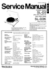 Thumbnail Technics SL-D3 Turntable , Service Manual Thumbnail Technics SL-D3 Turntable , Service Manual