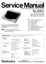 Thumbnail Technics SL-D4 Turntable , Service Manual Thumbnail Technics SL-D4 Turntable , Service Manual