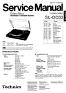 Thumbnail Technics SL-DD-33 Turntable , Service Manual Thumbnail Technics SL-DD-33 Turntable , Service Manual