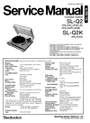 Thumbnail Technics SL-Q2 Turntable , Service Manual Thumbnail Technics SL-Q2 Turntable , Service Manual