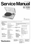 Thumbnail Technics SL-Q30 Turntable , Service Manual Thumbnail Technics SL-Q30 Turntable , Service Manual