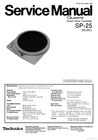 Thumbnail Technics SP-25 Turntable , Service Manual Thumbnail Technics SP-25 Turntable , Service Manual
