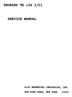 Thumbnail Thorens TD-124 & TD-124 mk2  Turntable , Service Manual
