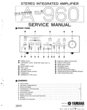 Thumbnail Yamaha A-960 Amplifier, Original Service Manual