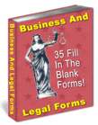 Thumbnail Fill-In-The-Blank  Business and Legal Forms