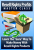 Thumbnail Resell Rights Profits Master Class