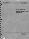 Thumbnail Tektronix 1740 Op & Service Manual