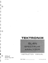 Thumbnail Tektronix 5L4N Op &Service Manual