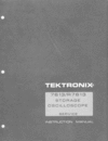 Thumbnail Tektronix 7613 Service & Operating Manual