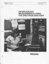 Thumbnail FM Measurements Using the Spectrum Analyzer