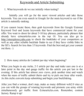 Thumbnail Beginning Keywords and Article Submissions