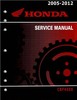 Thumbnail Honda. Service Manual Crf450x (2005-2012)