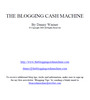 Thumbnail The Blogging Cash Machine