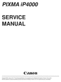 Thumbnail Canon PIXMA iP4000 Service Manual.pdf
