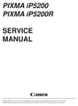 Thumbnail Canon PIXMA iP5200 / PIXMA iP5200R Printer Service Repair Ma