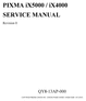 Thumbnail Canon Pixma Ix5000 / Ix4000 Printer Service Repair Manual