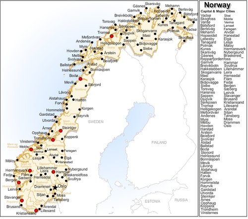 Norway All Cities - Download Flash
