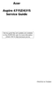 Thumbnail Acer Aspire 4315 Guide Repair Manual Thumbnail Acer Aspire 4315 Guide Repair Manual