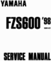 Thumbnail Yamaha Fazer 600 Fzs600 1998 Service Manual