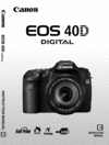 Thumbnail Canon EOS 40D User Guide Thumbnail Canon EOS 40D User Guide