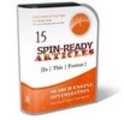Thumbnail 15 Spin-Ready Articles - Search Engine Optimization