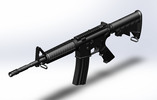 Thumbnail AR15 Cad Model